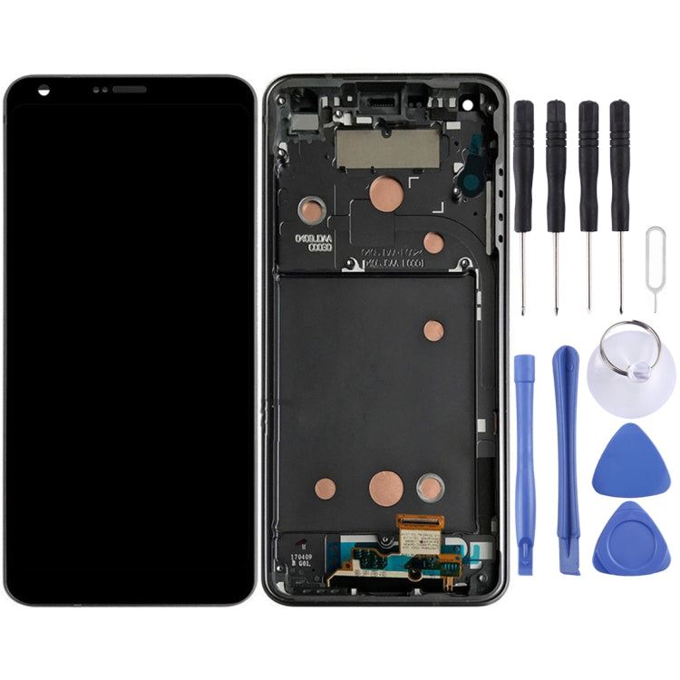 Schermo LCD e digitalizzatore assemblaggio completo con cornice per LG G6 / H870 / H870DS / H872 / LS993 / VS998 / US997, For LG G6, For G6 / H870 / H872 / LS993 Frame Platinum Schermo LCD e digitalizzatore assemblaggio completo con cornice per LG G6 / H870 / H870DS / H872 / LS993 / VS998 / US997, For LG G6, For G6 / H870 / H872 / LS993 Frame Platinum